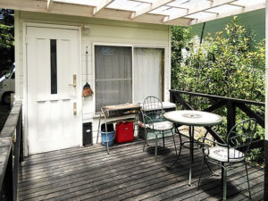 広々としたデッキ